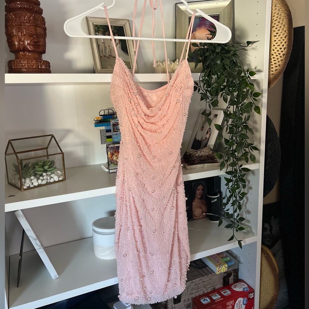 Baby Pink Oh Polly Dress